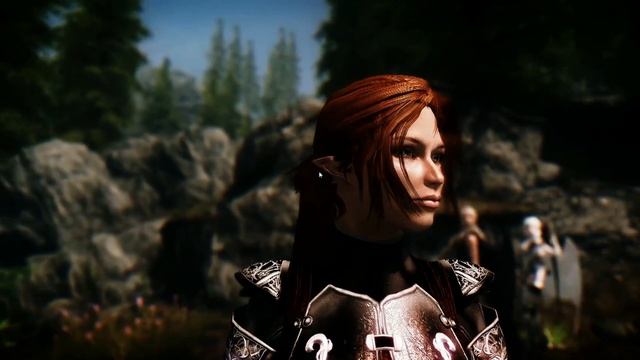 SKYRIM - Haar Animations Mod (Hair Physics Project) смотреть онлайн