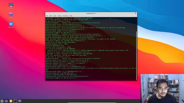 Uninstall MySQL di Linux Sampai Bersih (sampai user root hilang) смотреть онлайн