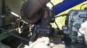 Установка турбины на трактор Т-150 с двигателем ЯМЗ 236