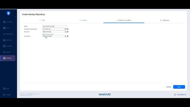 How Backup VM to Azure Blob Storage with NAKIVO смотреть онлайн