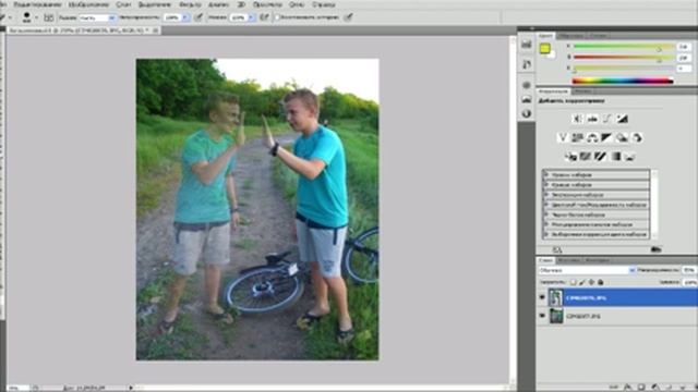 Как сделать клон в фотошопе?! |Big Boss| смотреть онлайн