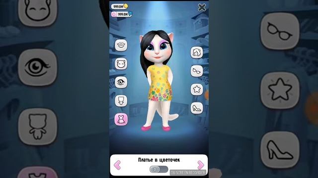 Играем в Анжелу вместе с Настей. Большая прическа? Маленькая Анжела в 45 лет??? смотреть онлайн