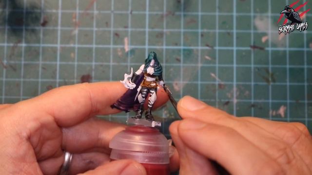 PAINT KHAINITE SHADOWSTALKERS WITH CONTRAST - WARCRY WARLOCK VERSION 2 -How To Beginner Step by Ste смотреть онлайн