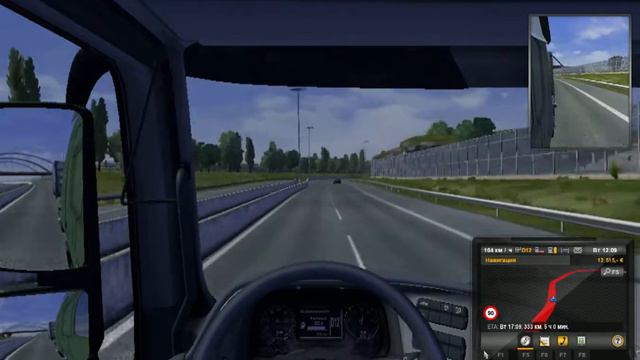 eurotruck simulator 2 - серия 5 - не удачный рейс на Туманный Альбион смотреть онлайн