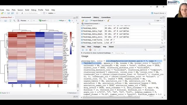 Bitesize Bioinformatics: Drawing Heatmaps in R смотреть онлайн