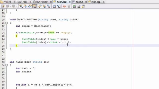 How to Create A Hash Table Project in C++ , Part 6 , Add Item Function смотреть онлайн