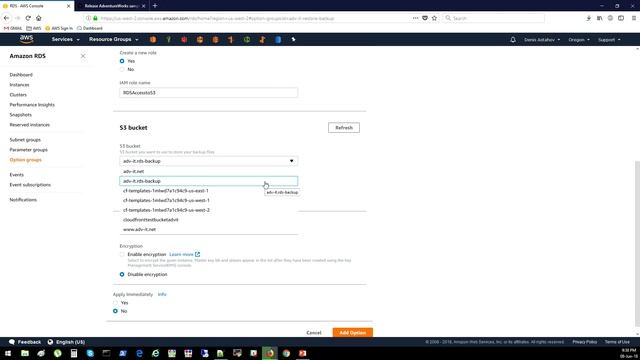 AWS - RDS - Import database в SQL Server смотреть онлайн