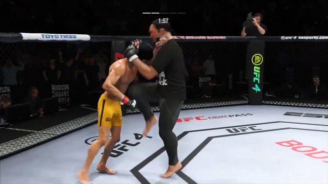 PS5 | Bruce Lee vs. Steven Seagal (EA Sports UFC 4) смотреть онлайн