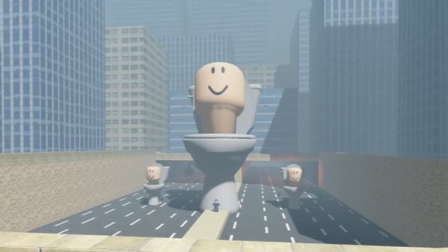 Skibidi Toilet 3 roblox FullScreen смотреть онлайн