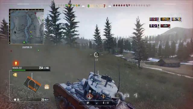 World of Tanks Console - Having fun with the Rover-237 смотреть онлайн