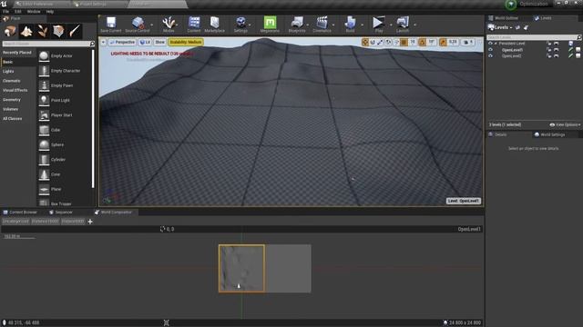 UE4 ОПТИМИЗАЦИЯ - Levels Streaming открытого мира (#4)
