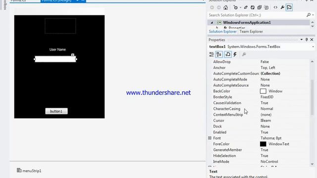 Windows Form Simple Flat Design Without Frame Work With C# [ in Arabic ] смотреть онлайн