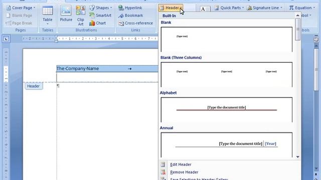 The Office Expert - Create and Save a Custom Header in Word смотреть онлайн