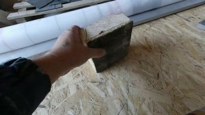 Усиление мауэрлата металлической балкой,  утепление зоны мауэрлата