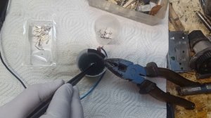 Снятие позолоты с импортных контактов методом электролиза