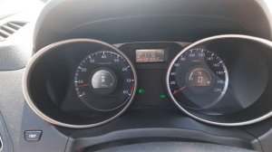 Конский расход топлива IX35 в пробках. Жара +34