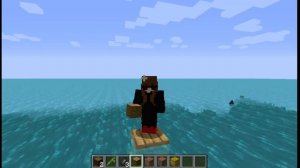 Один блок в океане как у эдисона(карта и моды)