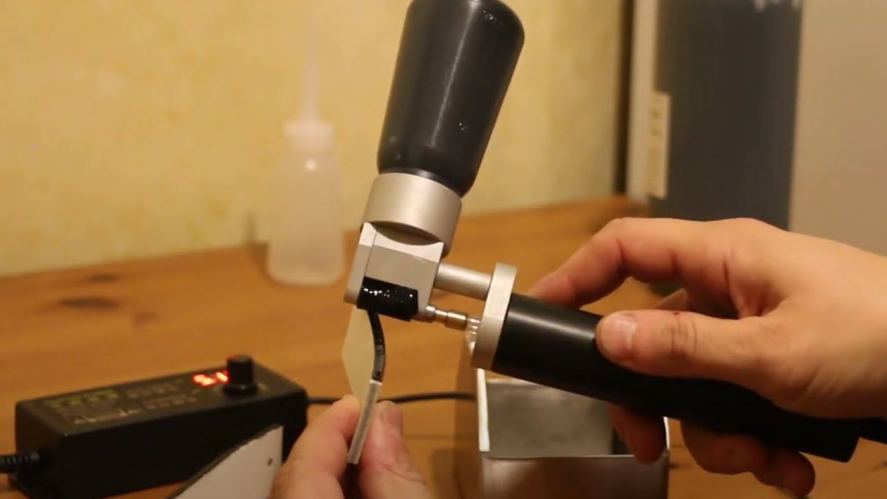 Ручной станок для окрашивания среза (торца). смотреть онлайн