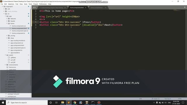 Data Binding in Angular 6,7,8 (interpolation,property binding, event binding, two way data binding) смотреть онлайн