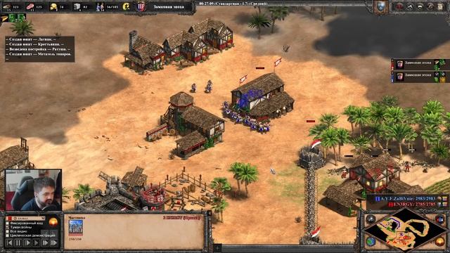 ПРЯМО КАК ЗЕРГЛИНГИ: бесконечные орды пехоты в Age of Empires 2 смотреть онлайн