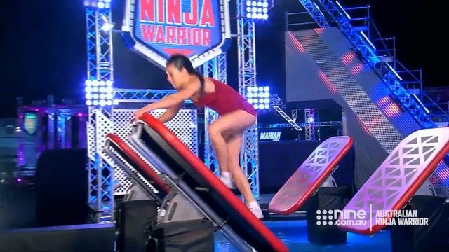 Unseen run: Mariah Stock Tambunan's Ninja debut cut short | Australian Ninja Warrior 2020 смотреть онлайн