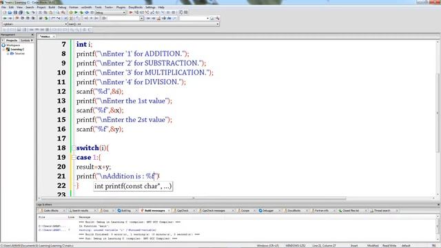 C Programming - Switch Case (Hindi Tutorial) Part 2 смотреть онлайн