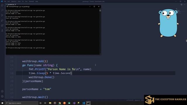 Goroutines in Golang | Golang Concurrency | Go смотреть онлайн