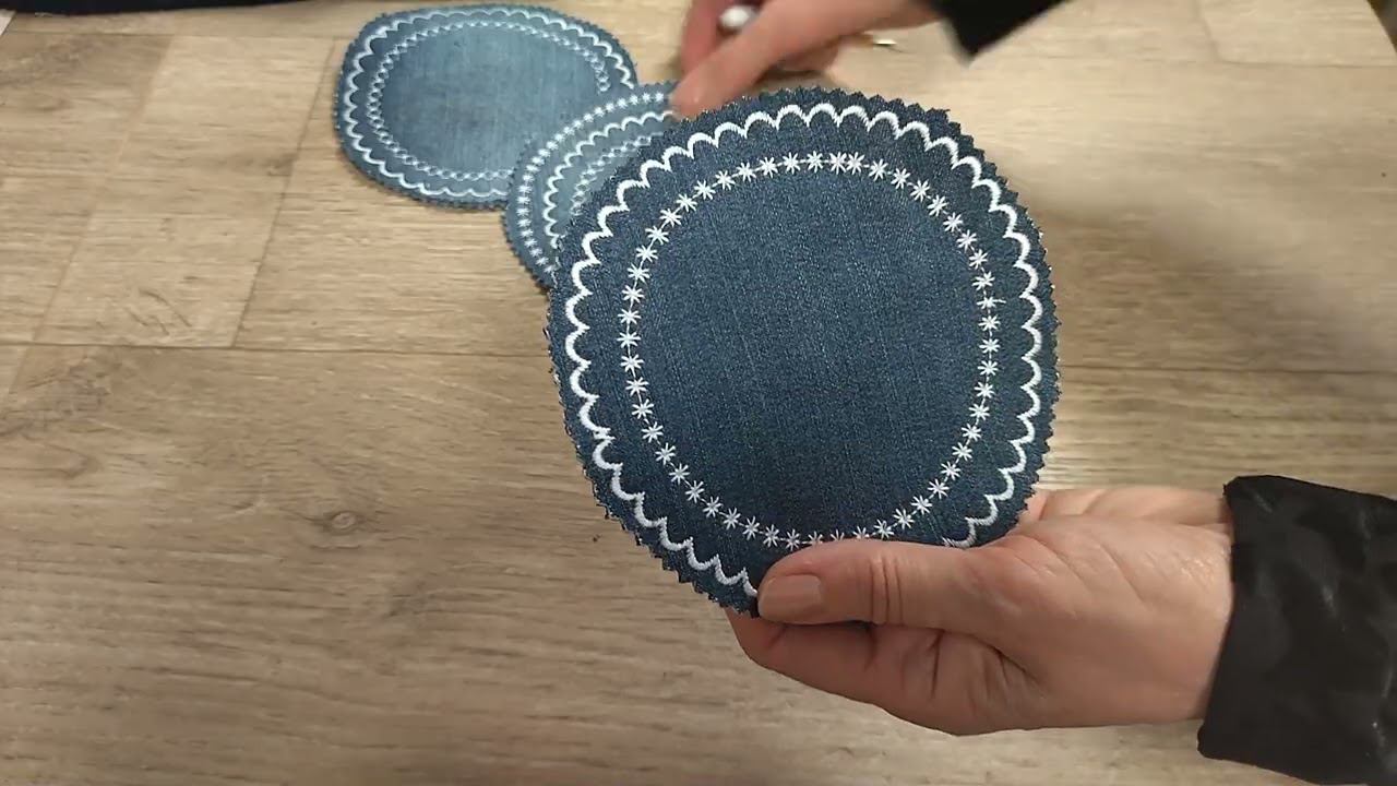 Шьём салфетки под горячее .лёгкий вариант смотреть онлайн