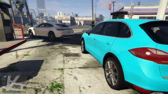 GTA 5 ♠ FUI NO ENCONTRO DAS PORSCHE COM A PORSCHE CAYENNE TURBO REBAIXADA ♠ смотреть онлайн