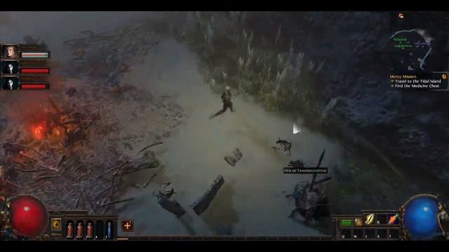 A WHOLE NEW AREA! Path of Exile #4 смотреть онлайн