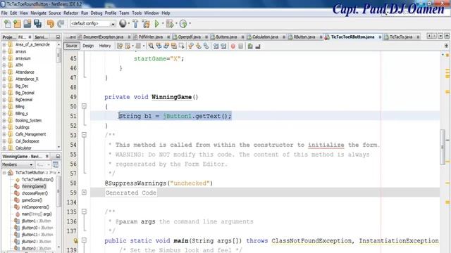 How to Create a Tic Tac Toe with Round Buttons in Java NetBeans смотреть онлайн