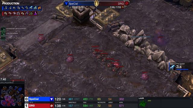Starcraft II IEM Katowice 2023 Feb10 DRG(Z) v SpeCial(T)(1) смотреть онлайн