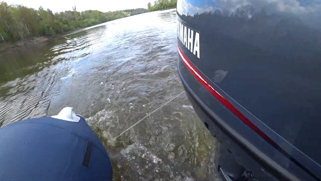 Мечты сбываются! Обкатка супер комплекта-лодка Солар 380 (Solar 380) и мотор Ямаха 9.9 (Yamaha 9.9)