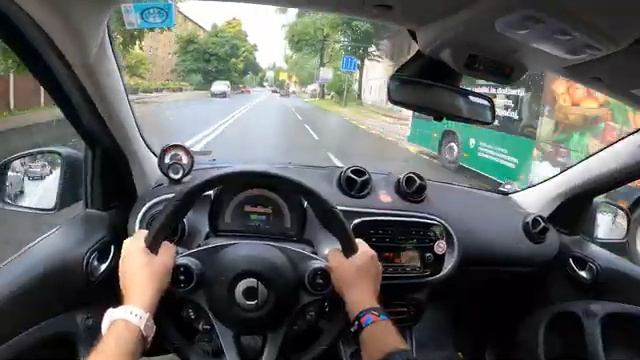 Smart EQ Forfour 4K POV Test Drive смотреть онлайн