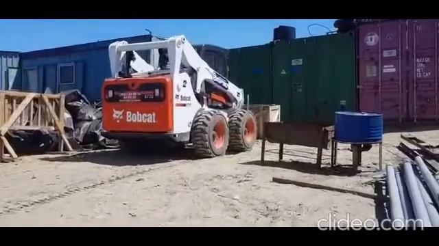 Работа Bobcat S770 от компании 