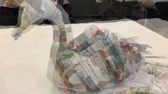 Paper mache animal project смотреть онлайн