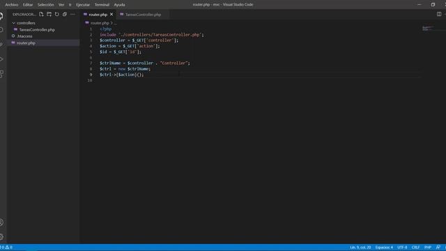 Parte 1 Controladores - MVC + PHP + PDO + MySQL + AJAX + Bootstrap 5 смотреть онлайн