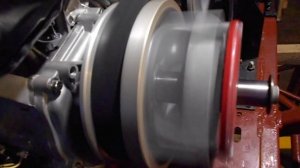 Самодельный снегоход. Работа вариатора.