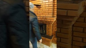 Камин  и печь один дымоход