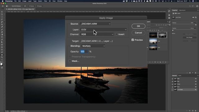 How to use Apply Image in Photoshop to create Luminosity Masks смотреть онлайн