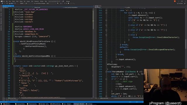 yProgram #022 - JSON Parser #03 - 2019/09/23 смотреть онлайн