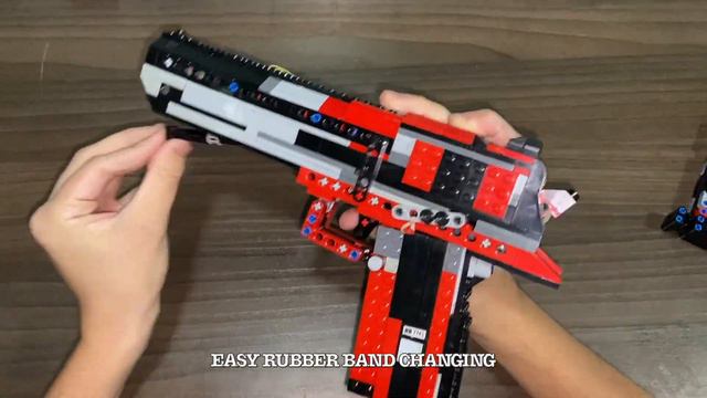 Working LEGO Desert Eagle + IMPROVEMENTS (Working Hammer and more) / Snyzer Tech смотреть онлайн
