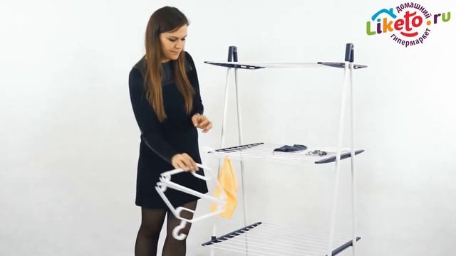 Сушилка для белья Leifheit Pegasus Tower 200 Deluxe арт.81437 смотреть онлайн