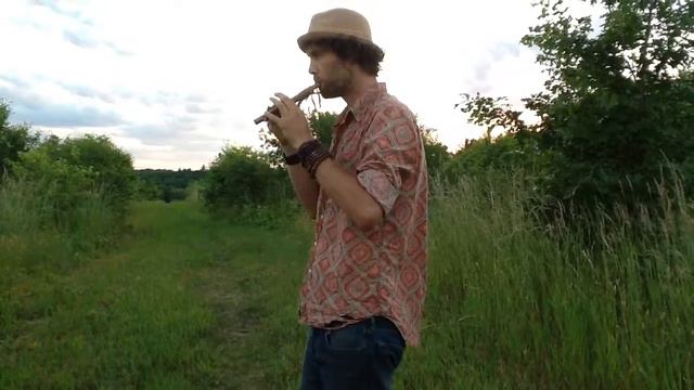 Renaissance Sunset- Harmonic Minor Drone flute in Abandoned Orchard смотреть онлайн