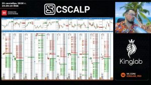 Мастер-класс на CScalp.TV от трейдера и основателя компании Kinglab