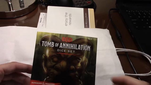 D&D 5e | Tomb of Annihilation Dice Tin Unboxing and Review | Nerd Immerison смотреть онлайн