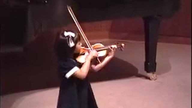 Handel Violin Sonata 6 Years Old Girl