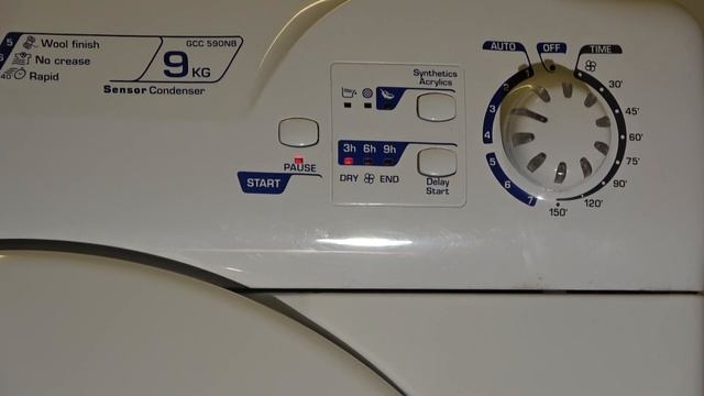 Review Of Candy GrandO Comfort GOC590 9kg Condenser Dryer