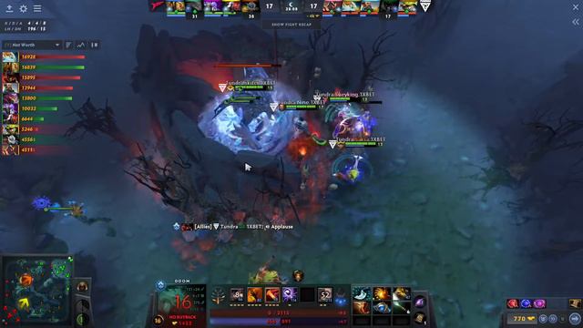 TUNDRA.33 Doom TOP LANE Gameplay | TUNDRA vs TLN | Dota 2 Full Game смотреть онлайн