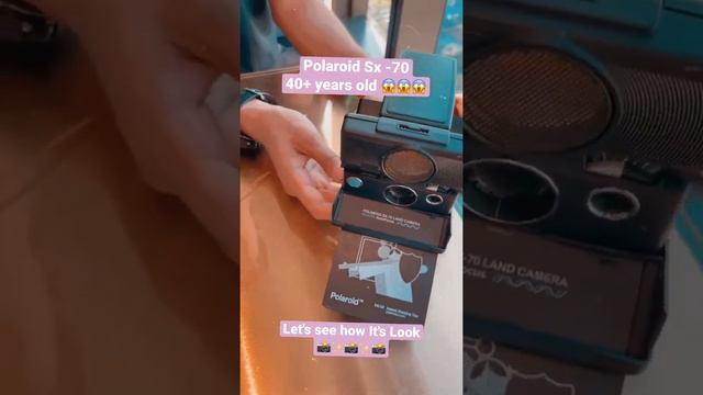 Polaroid SX-70 first impression ✨#polaroid #photography #asmr смотреть онлайн